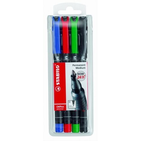 Stabilo OHPen universal permanent, 8 Pack