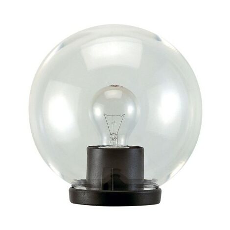 Stablaterne „Globo“, max. 60 W, Ø 25 cm, Farbe Schwarz – Opal – DF 8042822
