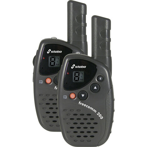 Stabo freecomm 200 20200 PMR-Handfunkgerät 2er Set