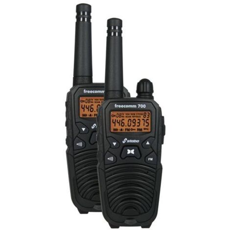 Stabo freecomm 700 20700 PMR-Handfunkgerät 2er Set
