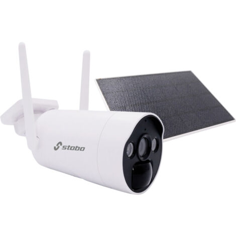 Stabo solar outdoorcam 51138 Funk-Zusatzkamera   2560 x 1440 Pixel  2.4 GHz