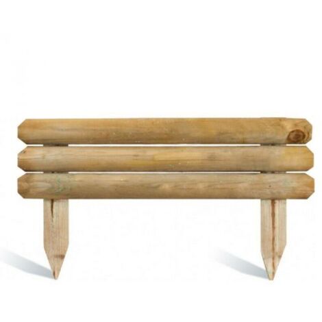 STACCIONATA STECCATO RECINTO BORDURA LASA IN PINO IMPREGNATO CM 55X H 30 37699/A