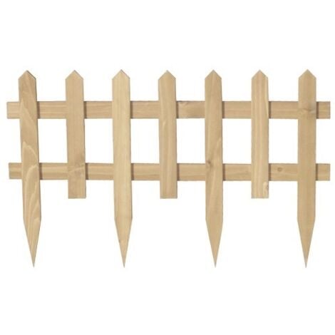 STACCIONATE GARDEN LEGNO H 42x67x2 DELIMITAZIONI RECINZIONI ARREDO GIARDINO
