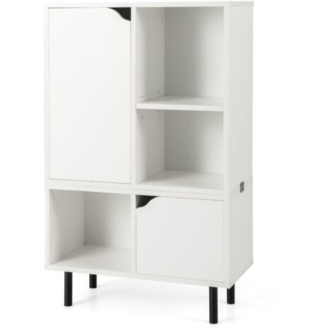 Stackable Bookcase Combination Lattice Cabinet Floor Open Bookshelf