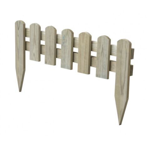 Stackette Pflanzbeet aus Naturholz, H.30 x B.60 cm Centrale Brico