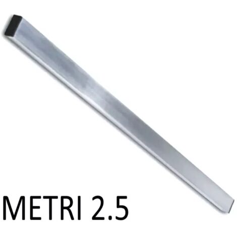 STADIA ALLUMINIO X MURATORE 60X30 LUNGHEZZA 2.5 METRI