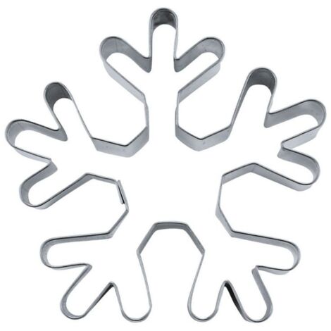 Städter Ausstechform Schneeflocke Edelstahl 6,5 cm