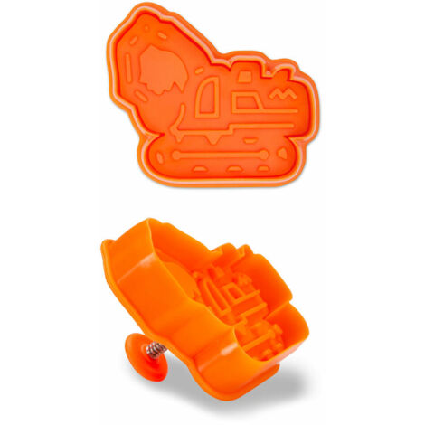 Städter Bagger 7,5 cm Orange