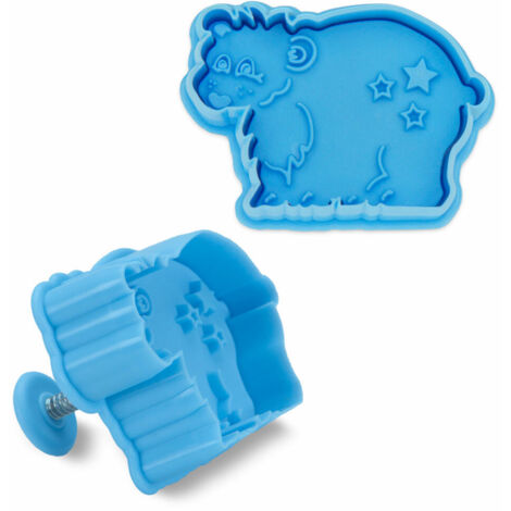 Städter Eisbär 6 cm Hellblau