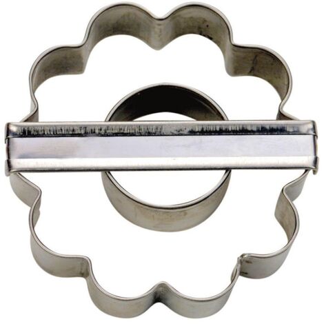 Städter Emporte-pièce Anneau d'amandes ondulé Acier inoxydable ø 6 cm