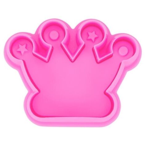 Städter Emporte-pièce couronne 6 cm rose