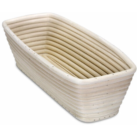 Städter Gärkorb Rechteck Rattan 26,5cm H 6,5 cm