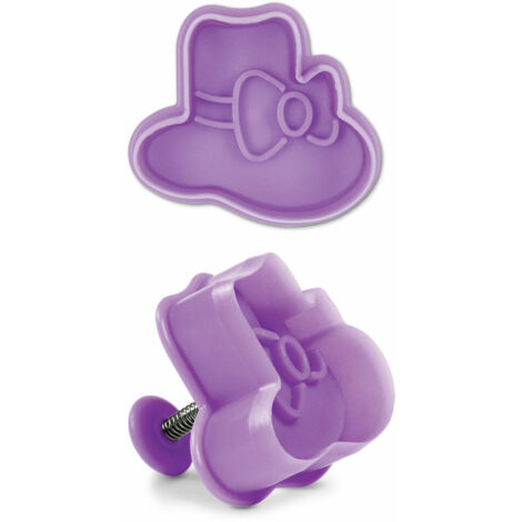Städter Hut 5 cm Lila / Violett
