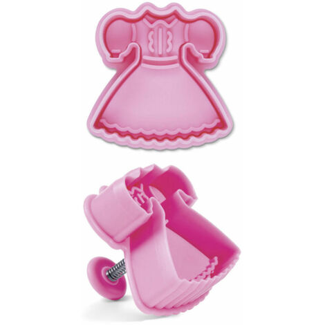 Städter Kleid Ausstecher 6 cm Rosa