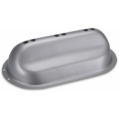 Städter Stollenbackhaube 23 x 12 cm / H 6,5 cm Silber