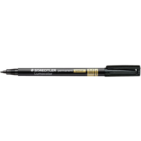 Staedtler Lumocolor permanent special M 319 M-9 Permanentmarker Schwarz wasserfest: Ja