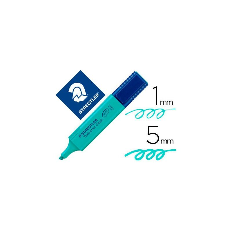 

Staedtler marcador fluorescente textsurfer classic turquesa -10u-