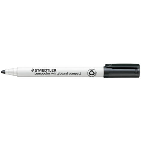 Staedtler Marker da Lavagna 341-9 Nero Compact per Whiteboard