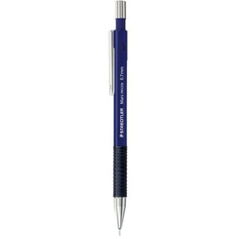 Staedtler - (pack 10 uds) portaminas con clip y goma de borrar. mina incluida 0,7mm hb.