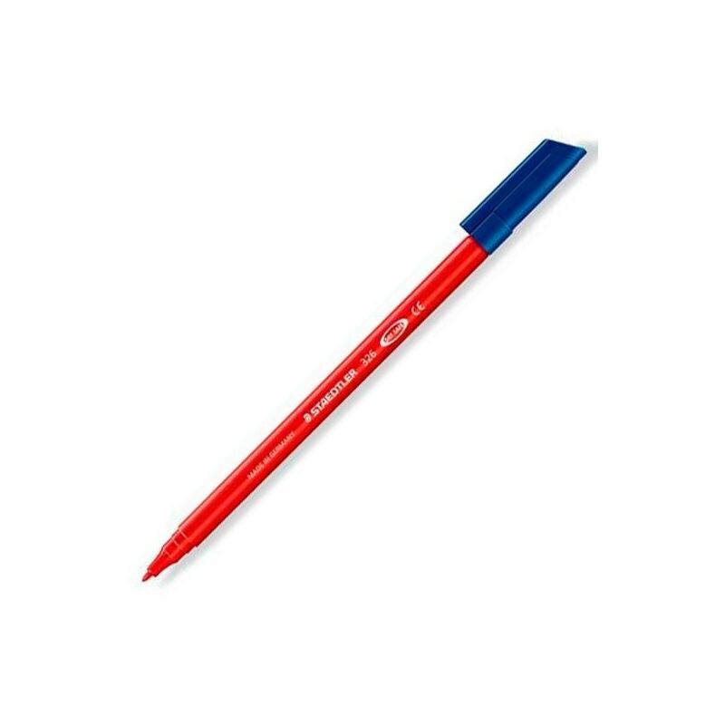 

Staedtler rotulador noris club rojo - caja de 10