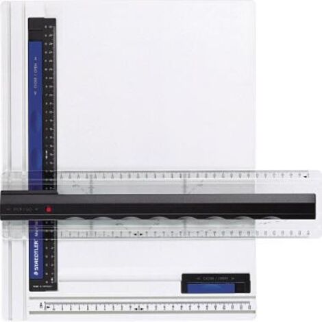 STAEDTLER Zeichenplatte STAEDTLER® Mars® DIN A4 ohne freie Nullpunktwahl Kunststoff weiß