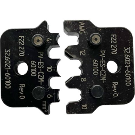 Stäubli PV-ES-CZM-60100 32.6021-60100 Matrice di crimpaggio 4 fino a 6 mm²