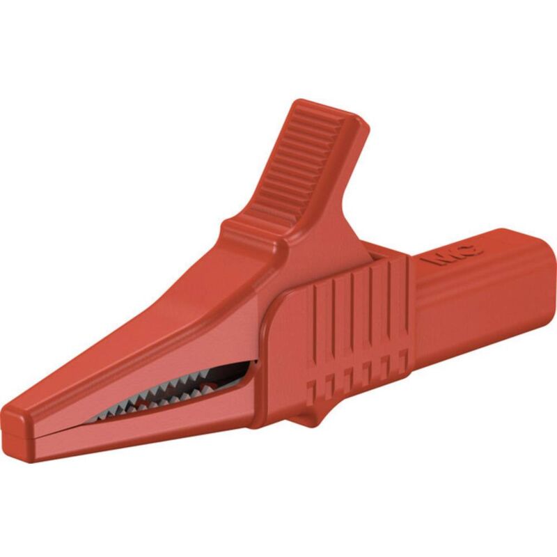 Stäubli - XKK-1001 Pince crocodile de sécurité cat ii rouge