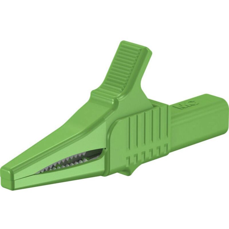 Stäubli - XKK-1001 Pince crocodile de sécurité cat ii vert