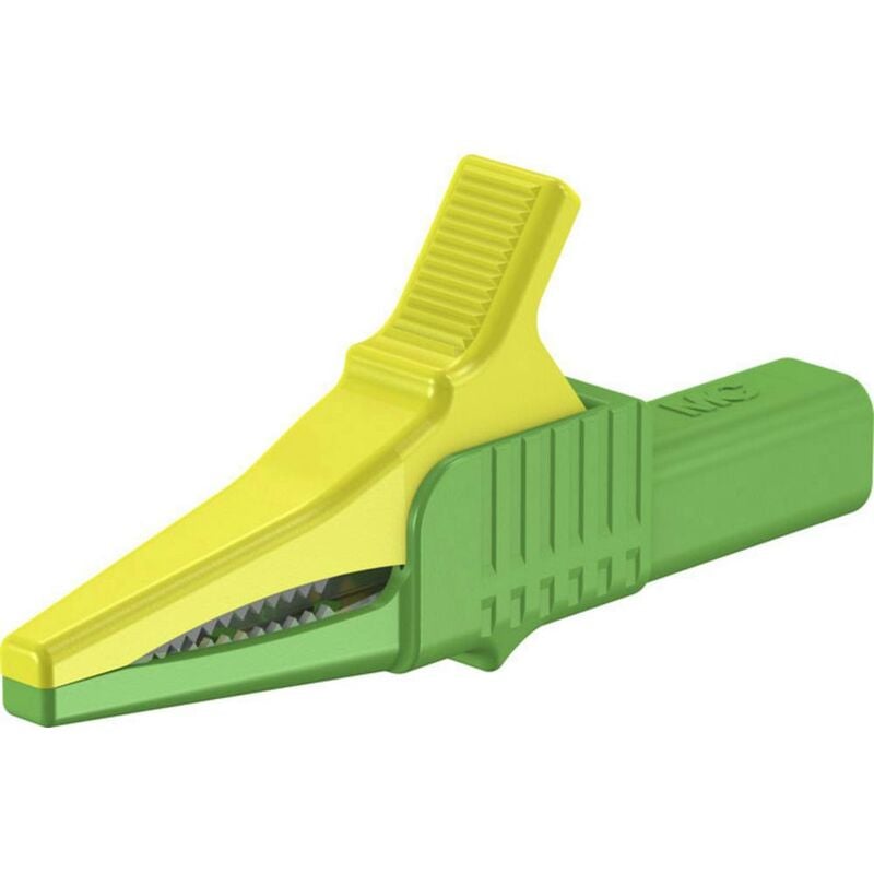 XKK-1001 Pince crocodile de sécurité cat ii vert, jaune - vert, jaune - Stäubli