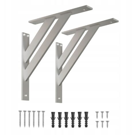 Staffa a 4 pezzi  240 mm  Alluminio