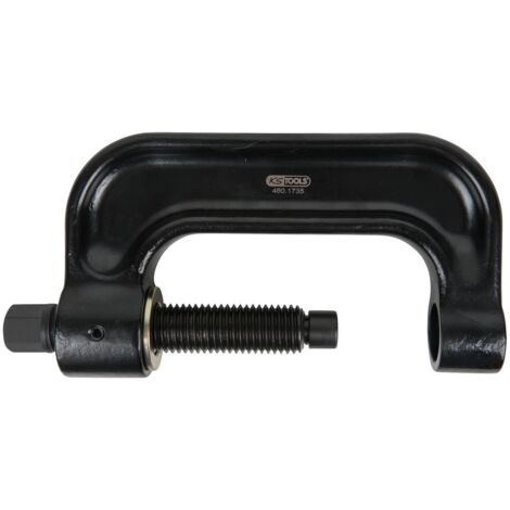Staffa a C con alberino con filettatura trapezia, 235,0 mm