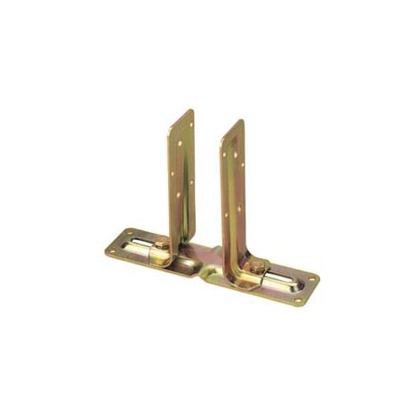 STAFFA DI ANCORAGGIO REGOLABILE PER TRAVE ART.789  mm.70140  spessore mm.4    ALDEGHI