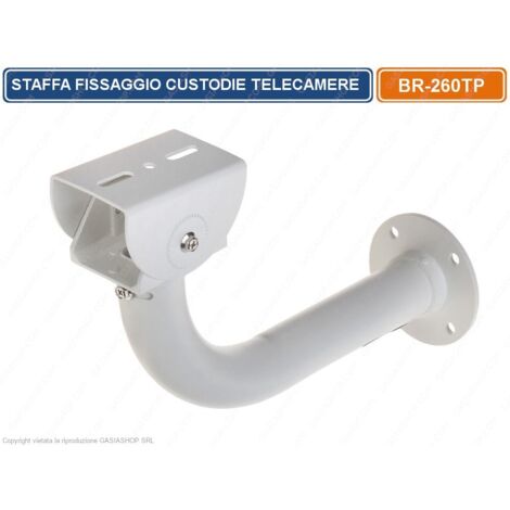 STAFFA DI FISSAGGIO CUSTODIE PER TELECAMERE CCTV VIDEOSORVEGLIANZA