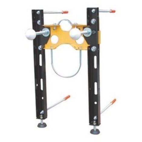 STAFFA DI FISSAGGIO PREMONTATA PER VASO SOSPESO Interasse 180-230 mm. OTER