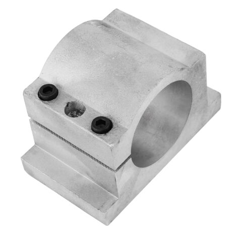 Staffa di montaggio del motore del mandrino in alluminio pressofuso per macchina per incisione CNC (65 mm)