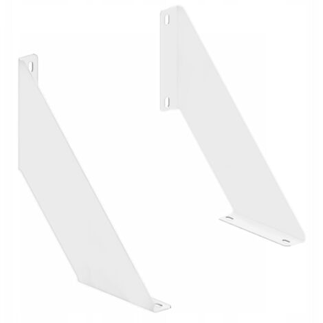 Staffa MP09, bianco opaco a trama fine, set da 2