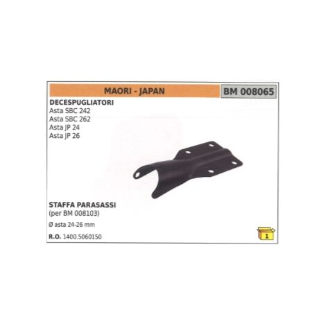 Staffa parasassi MAORI per decespugliatore asta SBC242 - SBC262 - JP24 - JP26