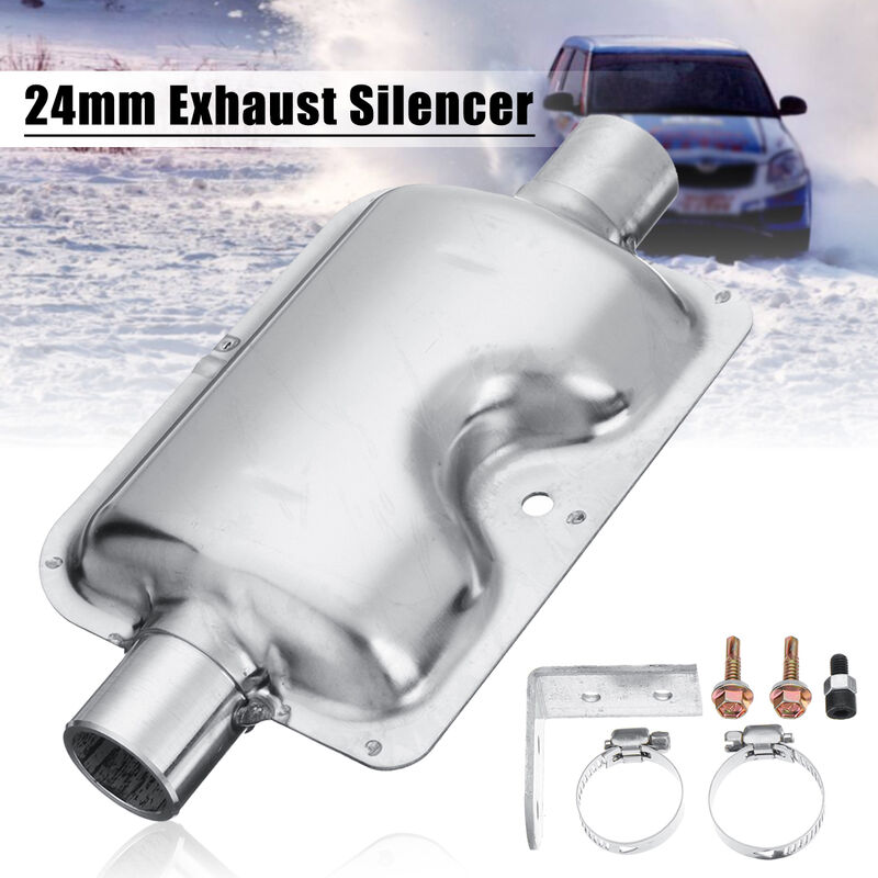 Image of Staffa per morsetti per silenziatore per tubo di scarico da 24 mm per riscaldatore diesel Ebespacher ZebraA