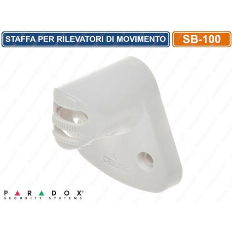 STAFFA PER RILEVATORI DI MOVIMENTO SB-100 PARADOX ANTIFIRTI ALLARME