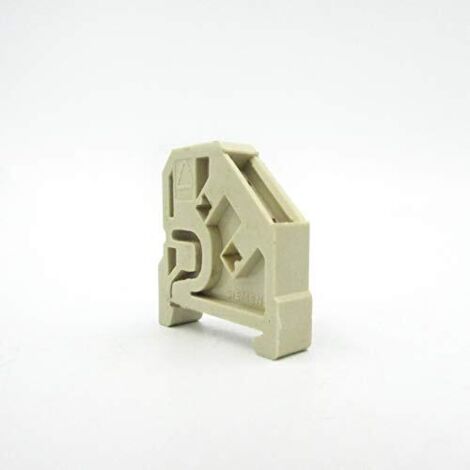 Staffa Terminale In Materiale Termoplastico Attacco DIN 10 mm Siemens 8WA1-808