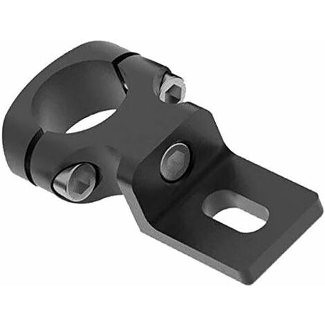 Staffa universale per tubo per montaggio faro moto da 7/8 pollici per manubrio da 22 mm per Cafe Chopper