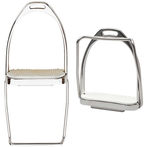 Staffe da campagna con archetto mobile in acciaio inox 120 mm