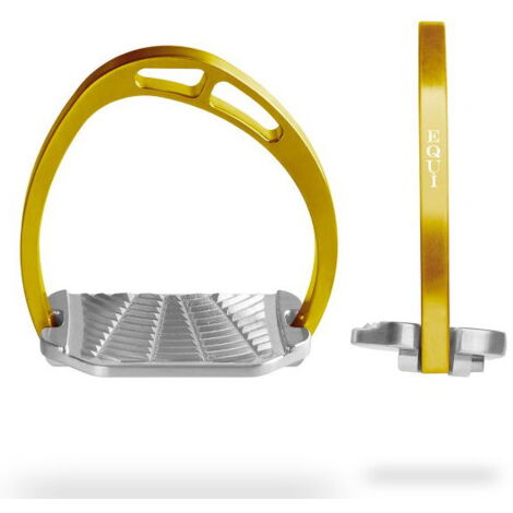 Staffe da equitzione Equìtaly Plus Up Spin 360g con panca inclinata Equìtaly Stirrups