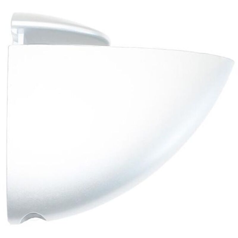 Staffe e supporti per mensole Micel SP04 Bianco Zamak 75 x 65 mm (2 Unità)