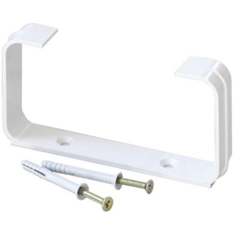 STAFFE FERMATUBO RETTANGOLARE CON VITI E TASSELLI mm 120x60 FIRST