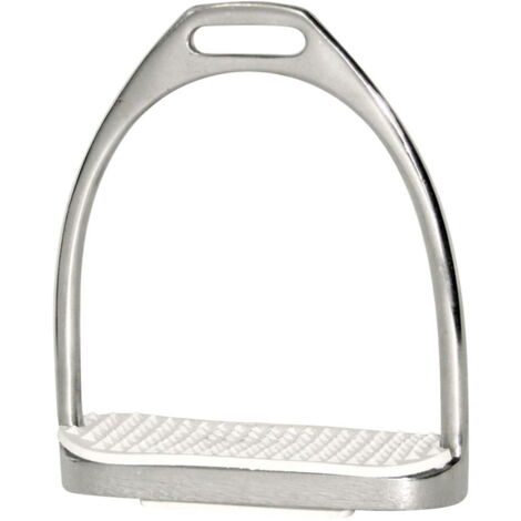 Staffe in acciaio inox complete di pedane in gomma