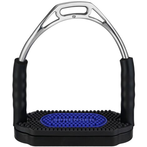 Staffe inglesi modello Bow Balance in acciaio con copertura in gomma