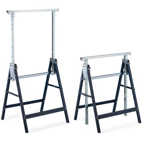 Staffe regolabili in altezza 2 pz 8838