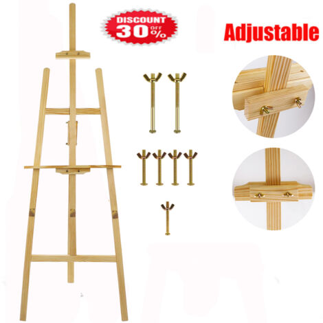 Staffelei Holz Atelierstaffelei Buchenholz Standstaffelei Holzstaffelei 69inch