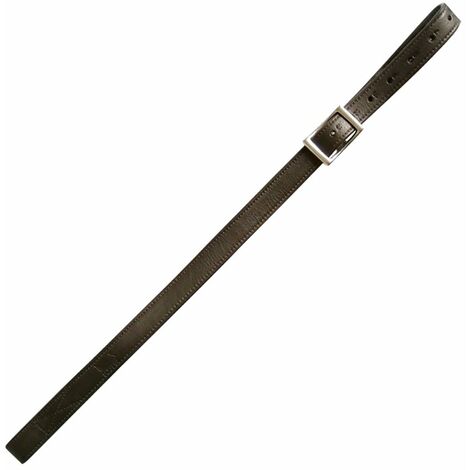 Staffili da dressage in cuoio e interno nylon con chiusura a T: 80 cm , marrone